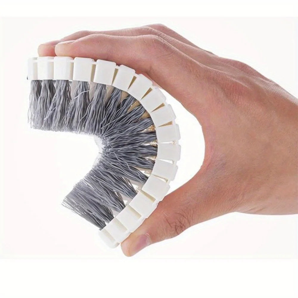 1pc of Japanese-Style Curved Brush for Home Use, Multifunctional for Cleaning Sinks, Tiles, Washbasins, And Corners. Qme