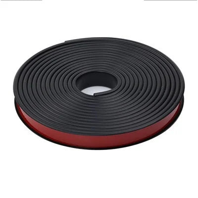10M U-shaped Edge Banding Table Chair Edge Banding Self-adhesive Scratch Resistant Corner Protection Furniture Decorative Strip Qme Black 10M 22mm