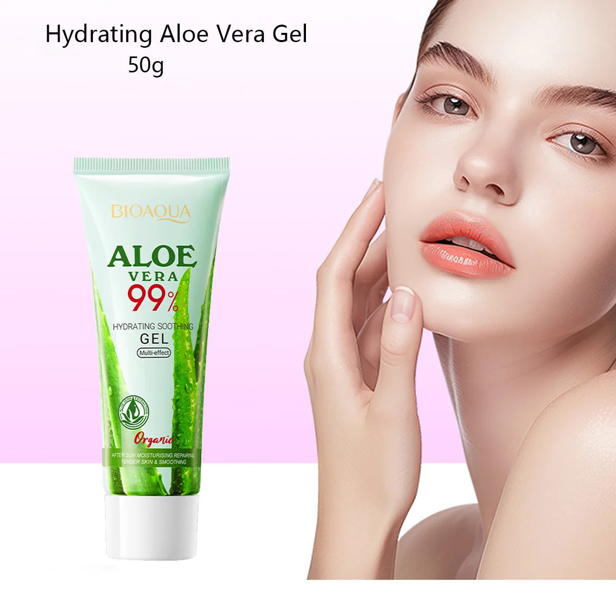 Moisturizing Soothing Aloe Gel Rejuvenating Qme Aloe Gel 50g