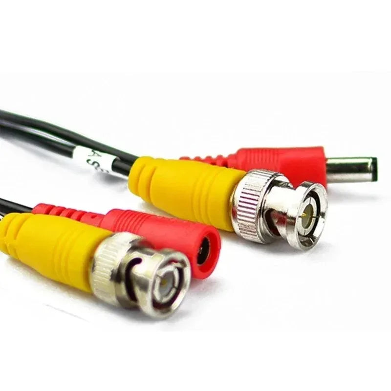 1PCS 10M BNC+DC Extension Cable Video Power Integrated Line BNC Connector Cable Video Power Combo Cord Qme