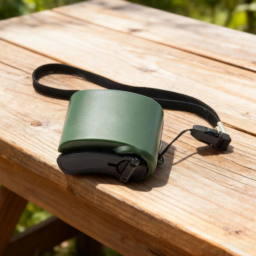 Hand Crank Phone Charger Portable Power Supply Backpacking Cellphone Qme