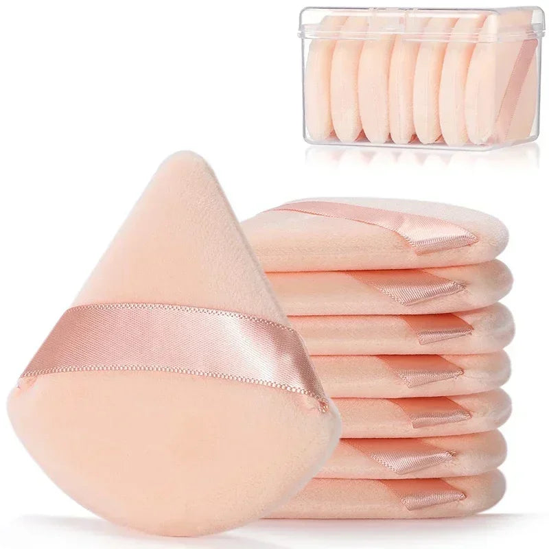  Soft Makeup Puff Hypoallergenic Precision Sponges Foundation Concealer Cruelty-free Finger Sponge Puff Beauty Makeup Tools Qme