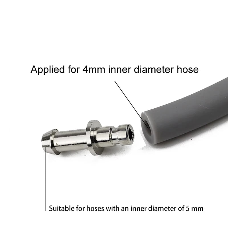 Quick Connection Blood Pressure Meter BP Cuff Joint Link Bayonet Qme