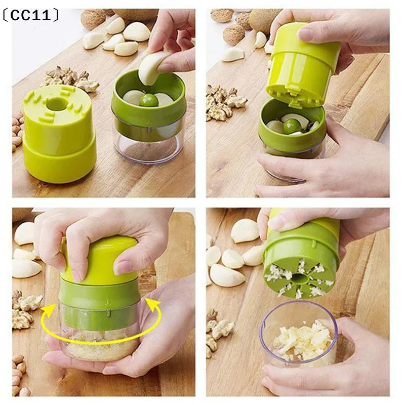 Garlic Vegetable Cutter Multifunctional Food Processor Hand-held Mini Qme
