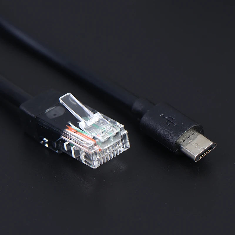 DC48V 5V Micro USB POE Splitter Connectors Adapter Cable IP Camera Qme