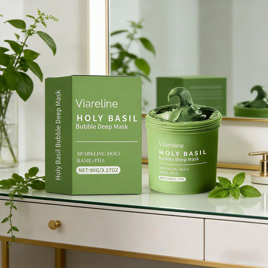 Face Cleansing Bubble Mask Deeply Shrinking Pore Cleans Blackhead Oil Control Anti-Acne Improve Rough Skin Brighten Nourish Mask Qme