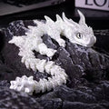 Arrival 3D Printed Akatsuki Magic Dragon Movable Joints Desk Toy Qme White
