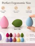 10 Random Mini Mixed Makeup Sponges Puffs DIY Tools Concealer Qme random 10 PCS