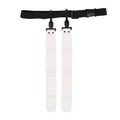 Adults Youth Rugby Training Belt Adjustable Soccer Flag Tag Waist Qme White