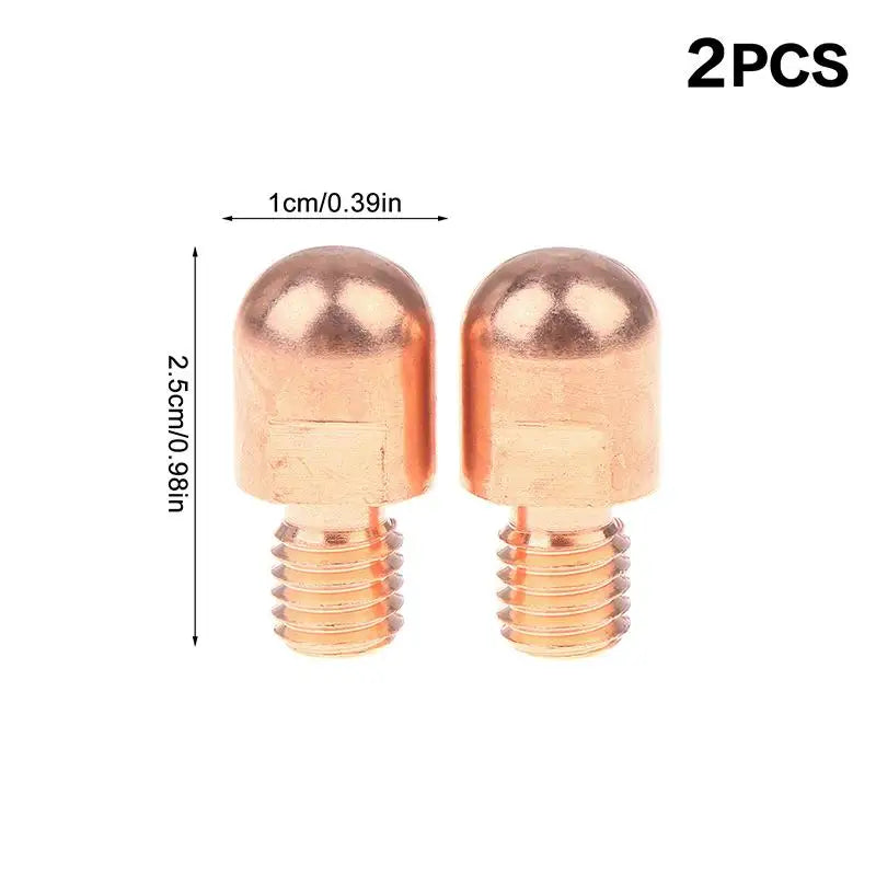 2pcs Resistance Spot Welding Tips Electrodes For Welding Thickness 0.6-1.5mm Steel Plat CE Portable Spot Welder Qme A1