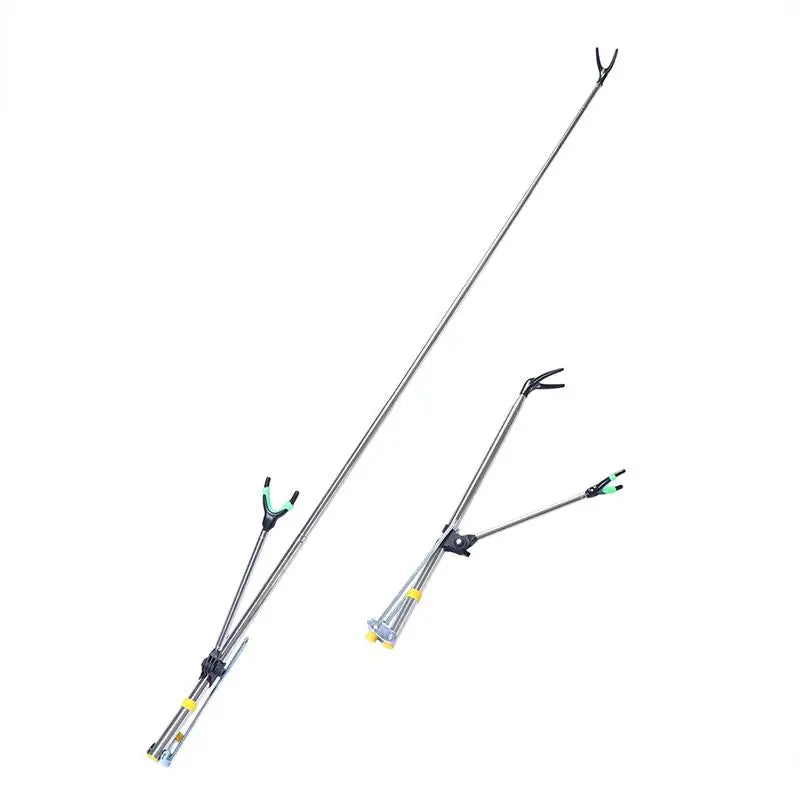 Stainless Steel Bracket Fishing Rods Support V Shape Head Adjustable Qme