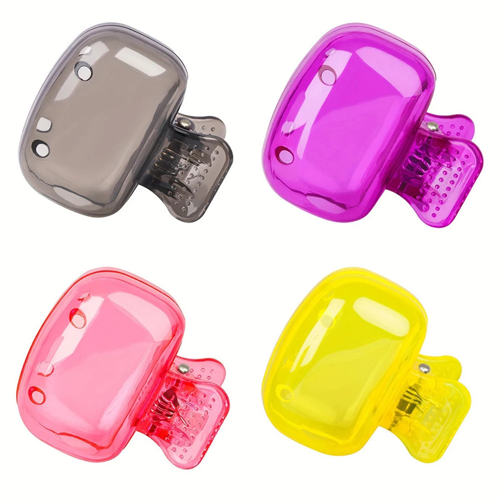 Travel Toothbrush Head Covers Toothbrush Protector Cap Brush Pod Case Protective Portable Plastic Clip For Household Travel Qme