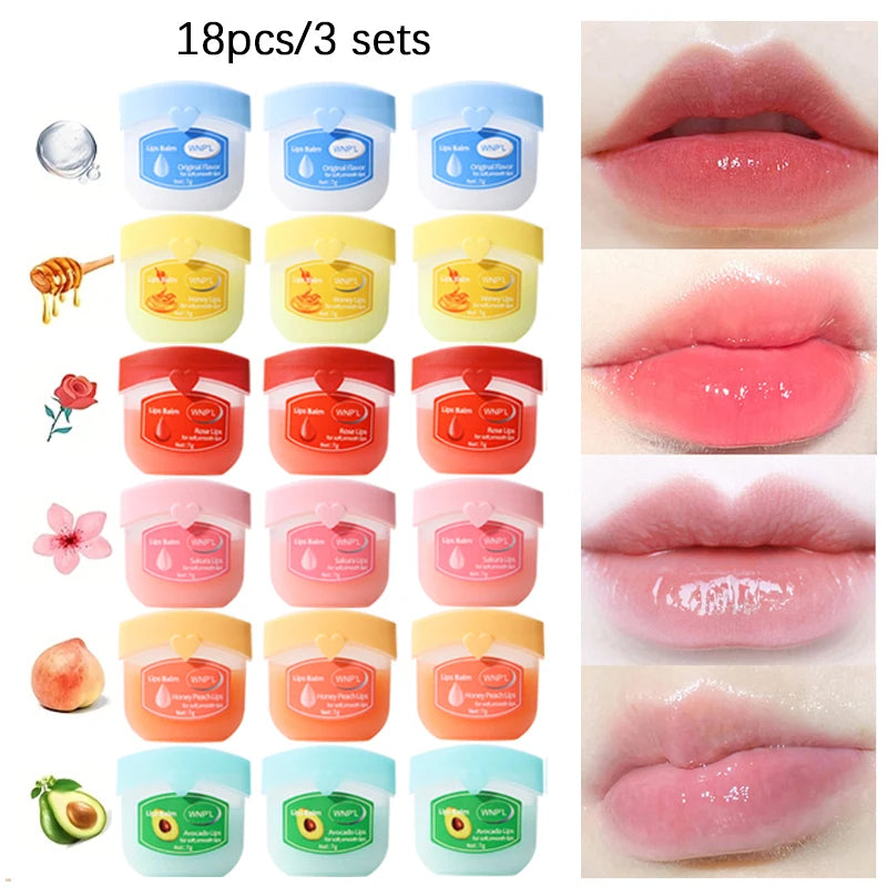 Lipstick Which Can Moisturize Lock Water Luster Care Lip Skin Daily Qme 18pcs