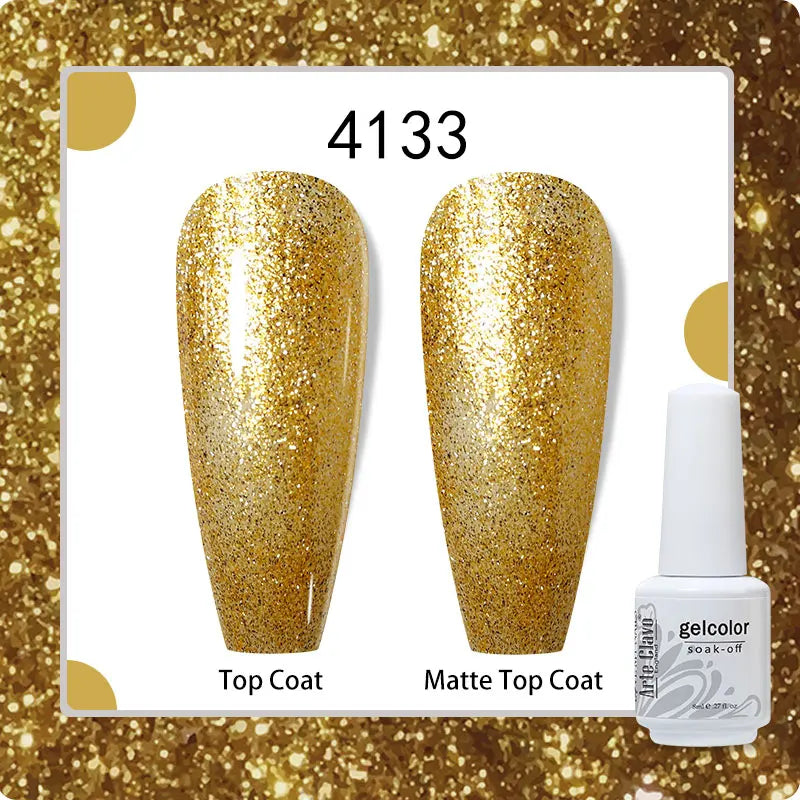 Arte Clavo Soak Off UV Gel Nail Polish Cosmetics Art Manicure Nails Qme