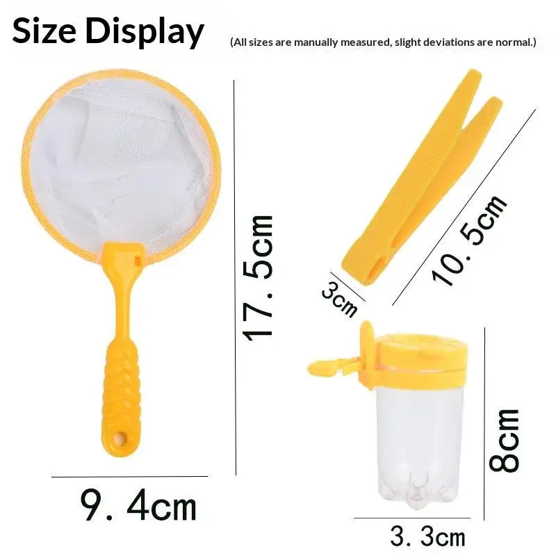 Capture Net Insect Catching Tweezers Male Female 1 5 Sets Natural Qme