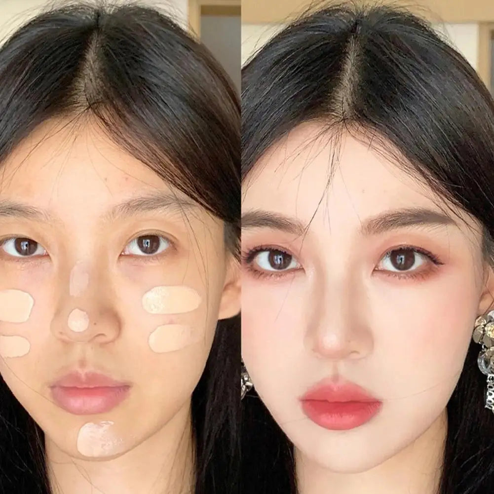 Natural Foundation Primer Concealer Waterproof Longwear Full Coverage Qme