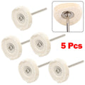 5 X Polishing Cloth Wheel Buffing Pad Polisher Tool Grinding Head For Jewelry Grinding Pad 4mm Thickness Abrasive Tool Qme Default Title