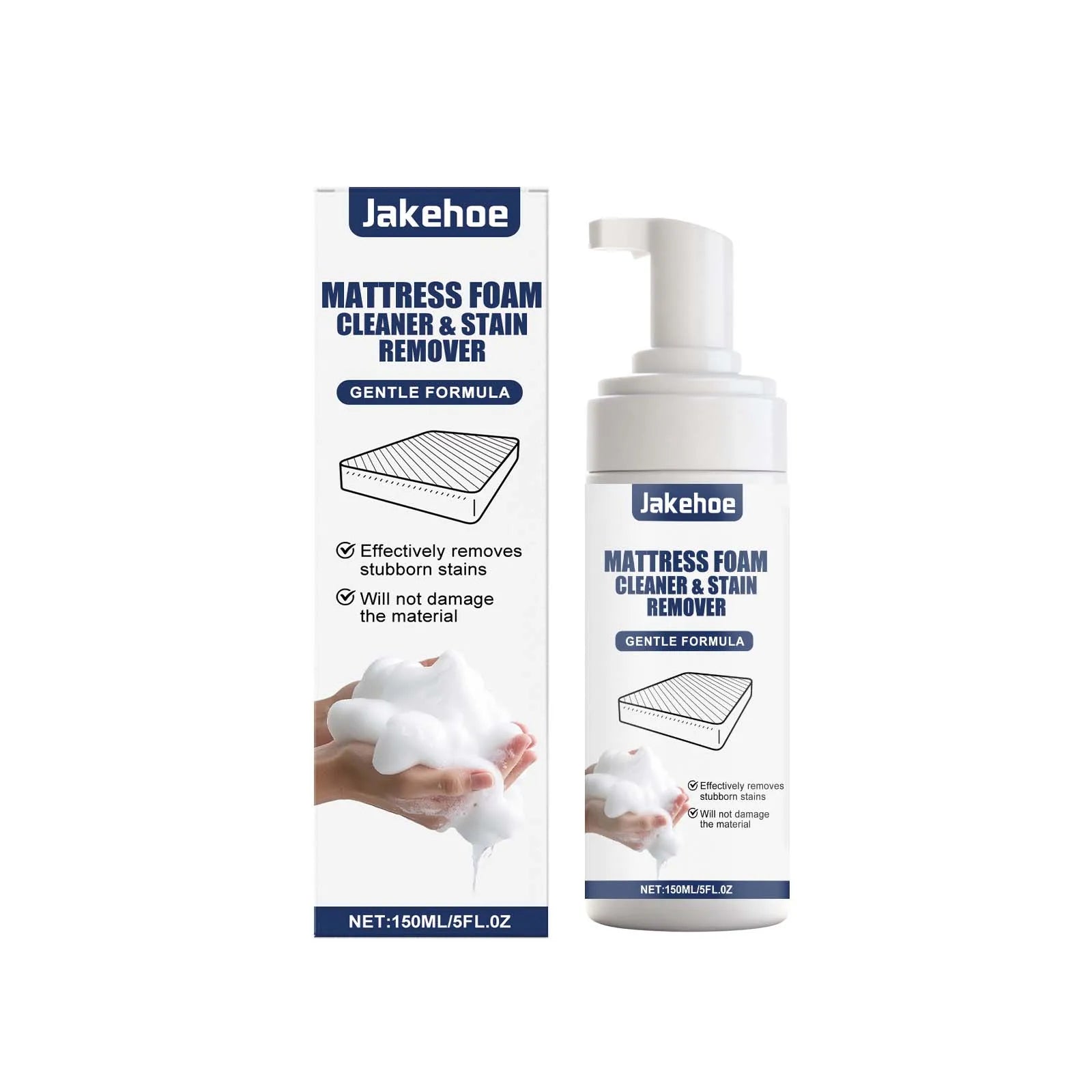 Fabric Carpet Cleaner Removing Stubborn Stains Prevent Yellowing Reduce Odor Refreshing Maintain Softness Mattress Cleaning Foam Qme 150ml Boxed