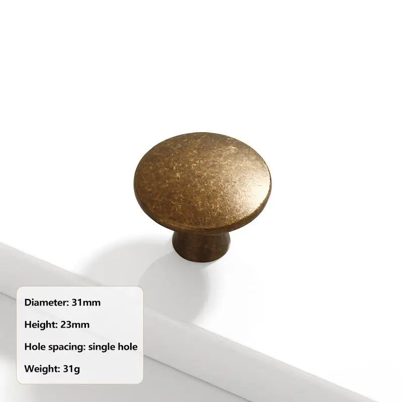 Vintage Zinc Alloy Cabinet Door Handle Kitchen Cabinet Drawer Wardrobe Door Knob Vintage Furniture Hardware Qme A13