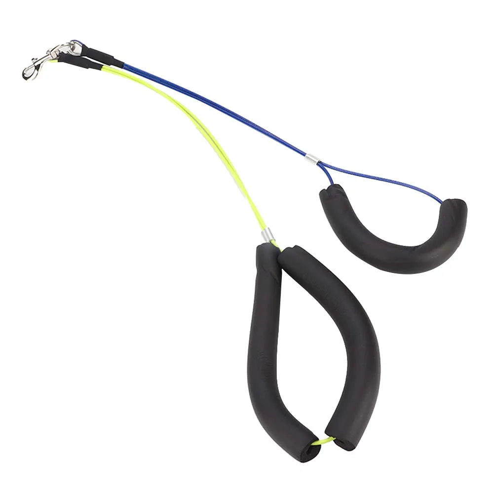 Dog Cat Grooming Loop Adjustable Pet Grooming Arm Cable Leash for Grooming Table Double Steel Restraint Holder Pet Grooming Tool Qme