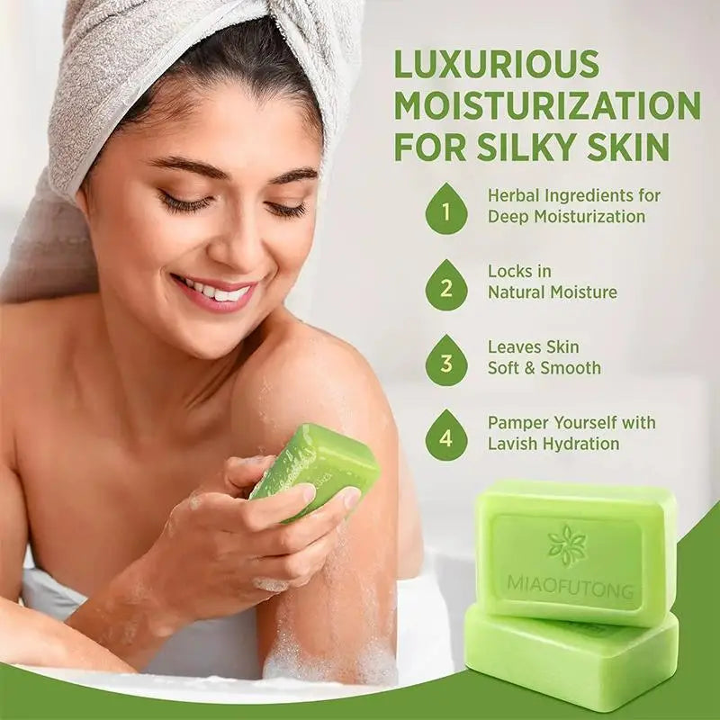 Tea Tree Oil Clean Soothing Soap Gentle Exfoliating Deep Cleansing Qme