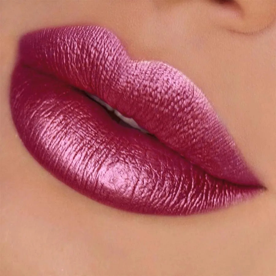 Diamond Shimmer Glitter Lipstick Long Lasting Waterproof Lip Oil Qme