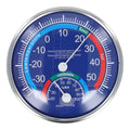 Thermometer Hygrometer Analogue Humidity Wang Hang Analog Indoor Outdoor Thermometer Hygrometer Humidity Gauge Qme blue