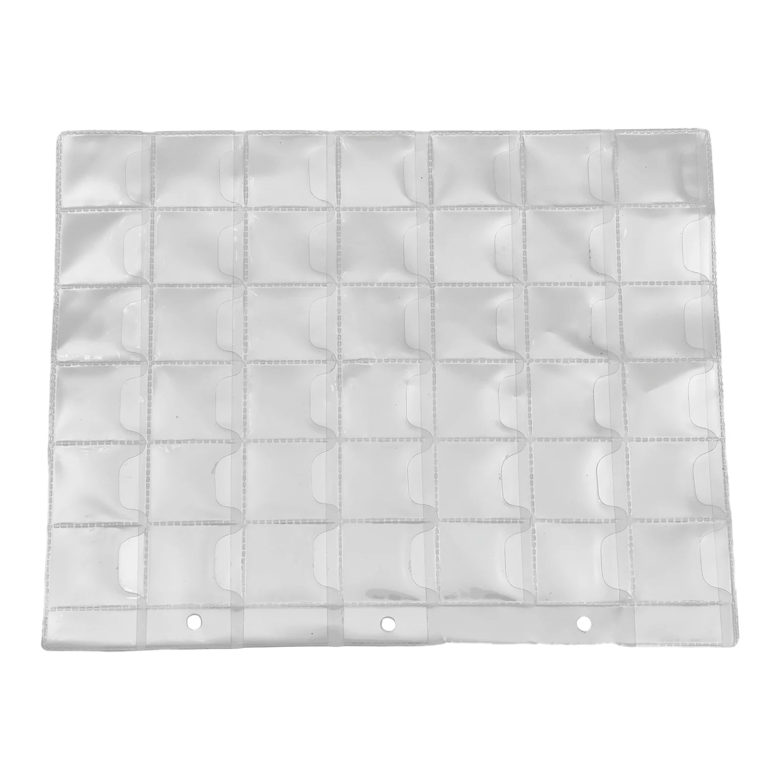 Album Coins Albums 42 Pocket Collection PVC Transparent Inside Pages Qme