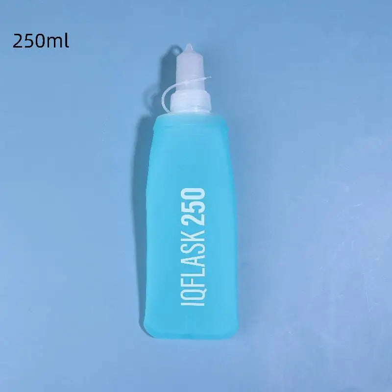 Folding Water Bottle TPU Collapsible Soft Flask Outdoor Sport Hiking Qme A2