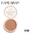 Face Setting Powder Cushion Long Lasting Oil-Control Pressed Foundations 8 Colors Matte Finish Concealer Makeup Pressed Powder Qme 06