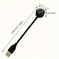 Magic Ball Light Car Roof Night Light, Car Interior Light Car Ceiling Interior Light Portable Adjustable Qme black 19cm