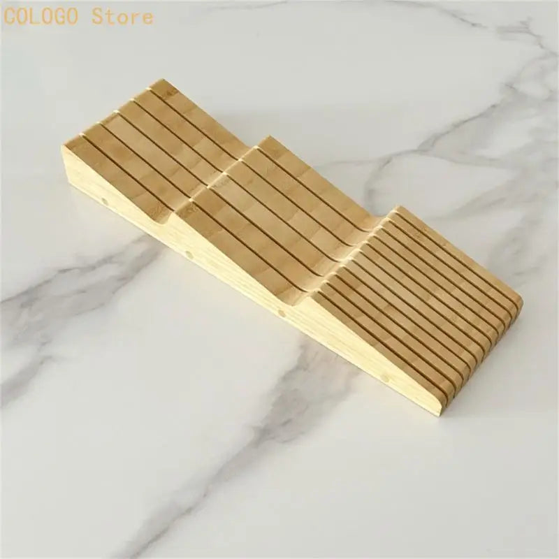 Wooden Drawer Cutlery Tray Separate Sections Daily Cooking D0LD Qme
