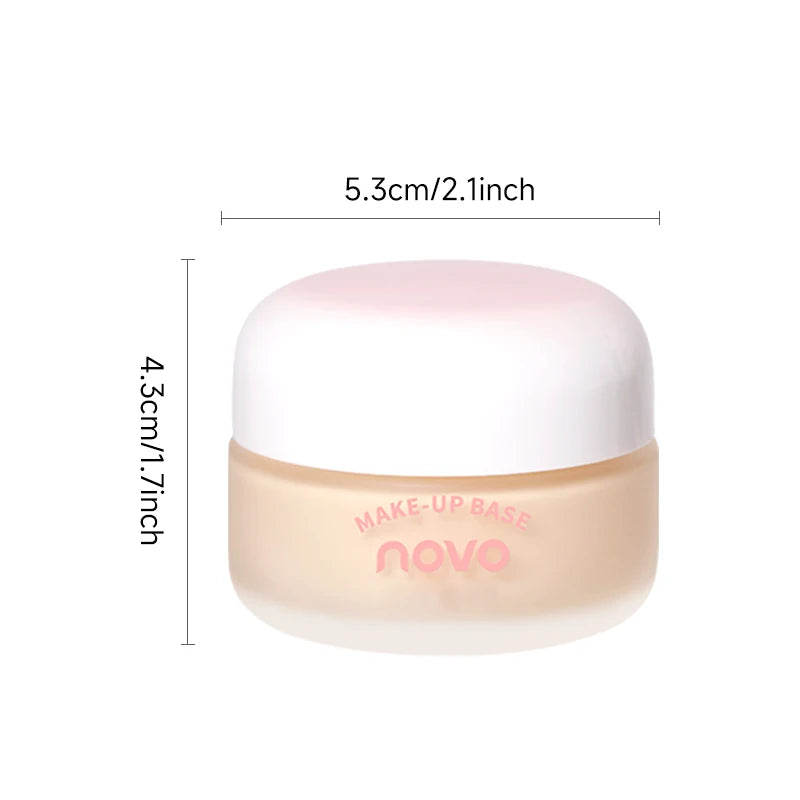 Hydrating Facial Primer Cream,Long-Lasting Smooth Base And Brightening, Non-Greasy, Gentle & Oil Control Concealer Qme