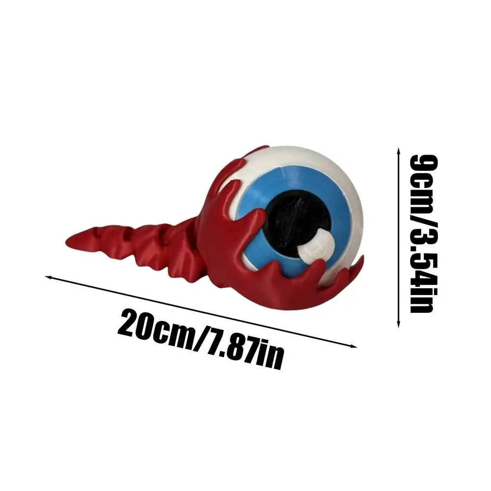 Halloween Eyeball Box Candies Storage Candy Smooth Bins Desktop Qme Red L China Mainland