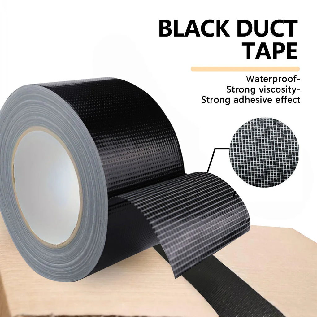 Super Strong Pipe Tape - Waterproof Carpet and Floor Tape, Hand Tearable, All Weather Tape for Indoor/Outdoor Use Suitable Qme