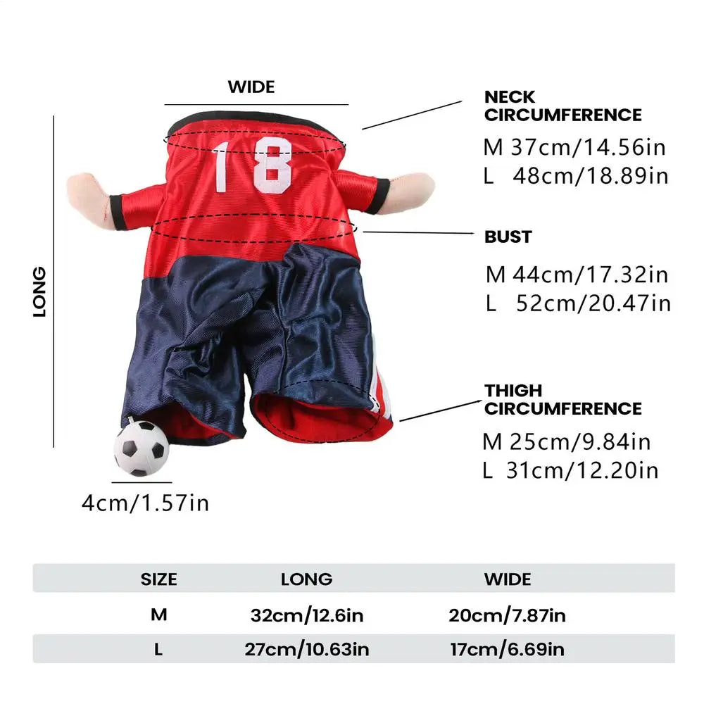 Dog Jersey Lightweight Breathable Sportswear Soccer Sportswear For Puppy Kitten Cats Pets Animals Summer Birthday Parties Qme Red M China Mainland