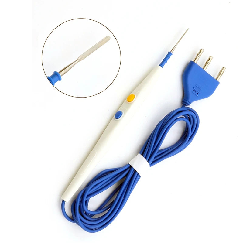 Disposable Frequency Electrode Electric Knife Pen Plug Socket Scalpel Qme b