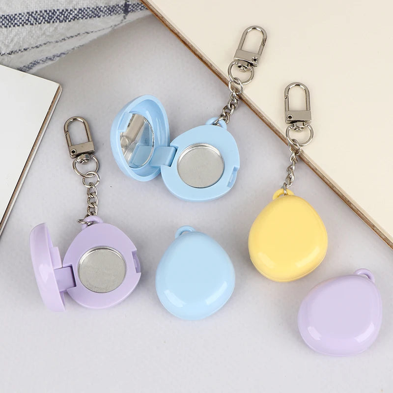 Colorful Portable Makeup Compact Empty Refillable Case Aluminum Tray Qme
