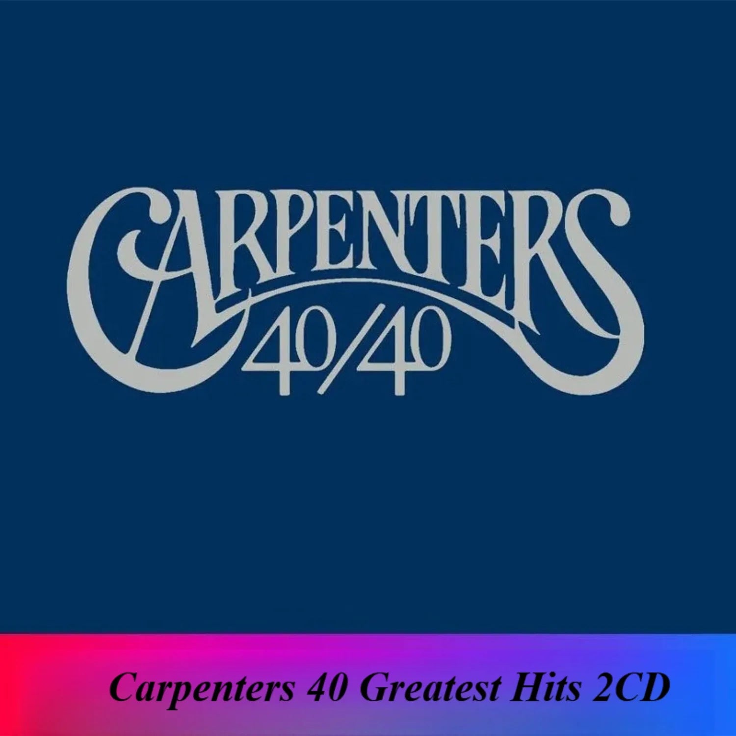 Classic Soft Pop Duo 40 Greatest Hits Collection CD Only 2CD Set in High-Fidelity Sound, for Music Lovers Collection & Listening Qme 2CD Set