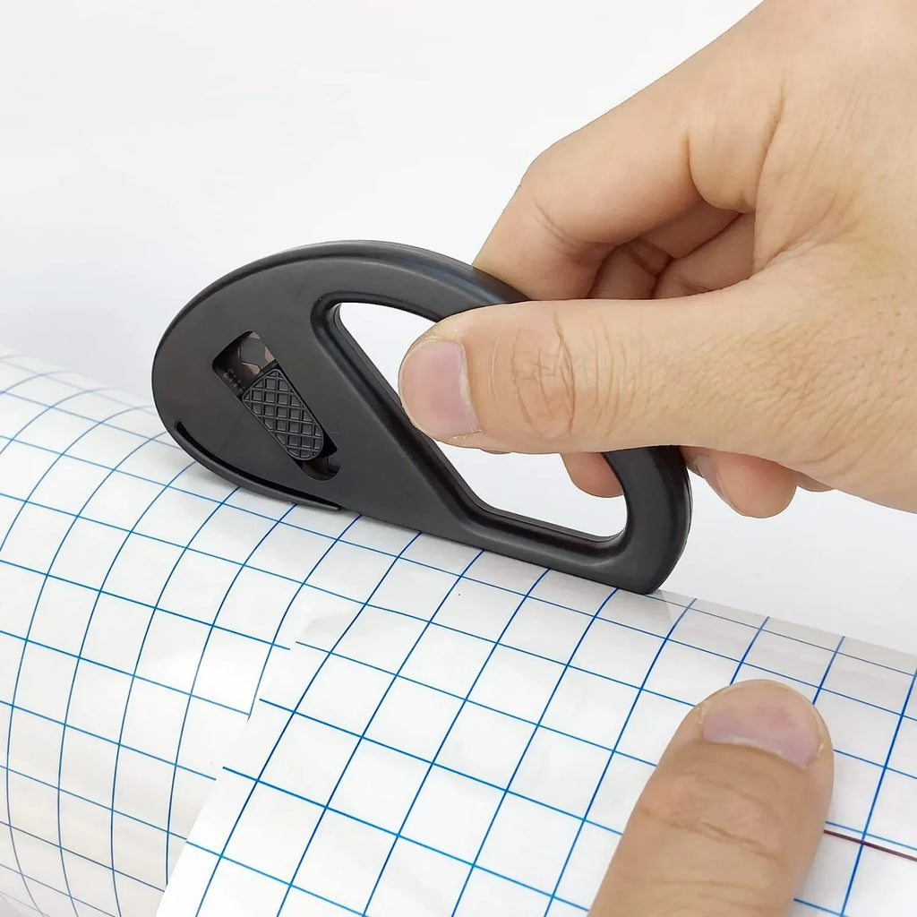 Easy-Glide Wrapping Paper Cutter Safe Razor Blade Design Suitable Ideal for Gift Wrap Crafts & Office Use for Perfect Cuts Qme
