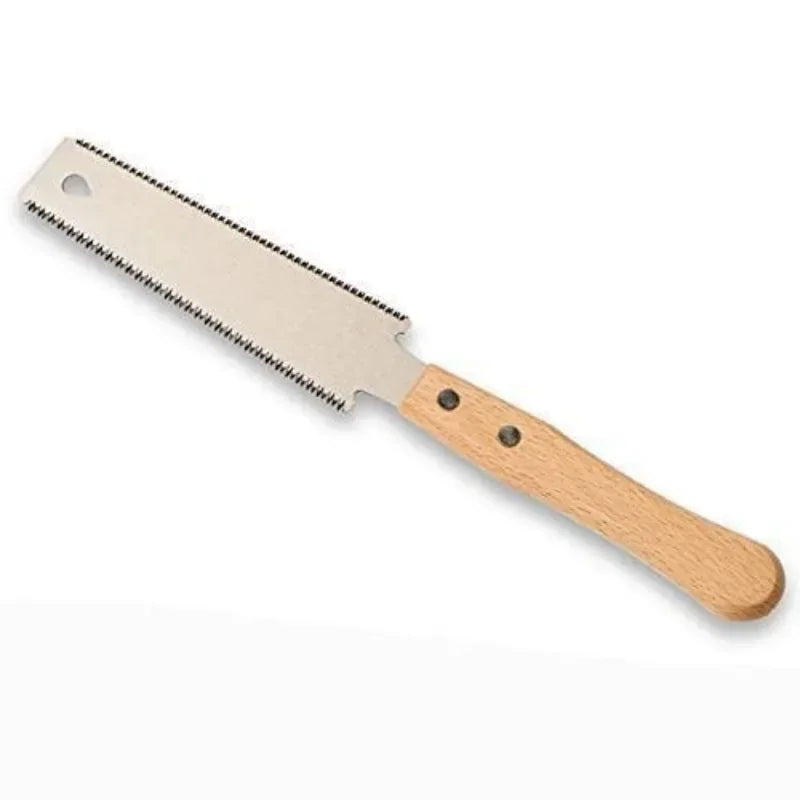 Woodworking Hand Saw DIY Serration Project Triple Speed Saw Double Edge Blade Cutting 6-inch Blade Handsaw Pipe Cutting Tool Qme A