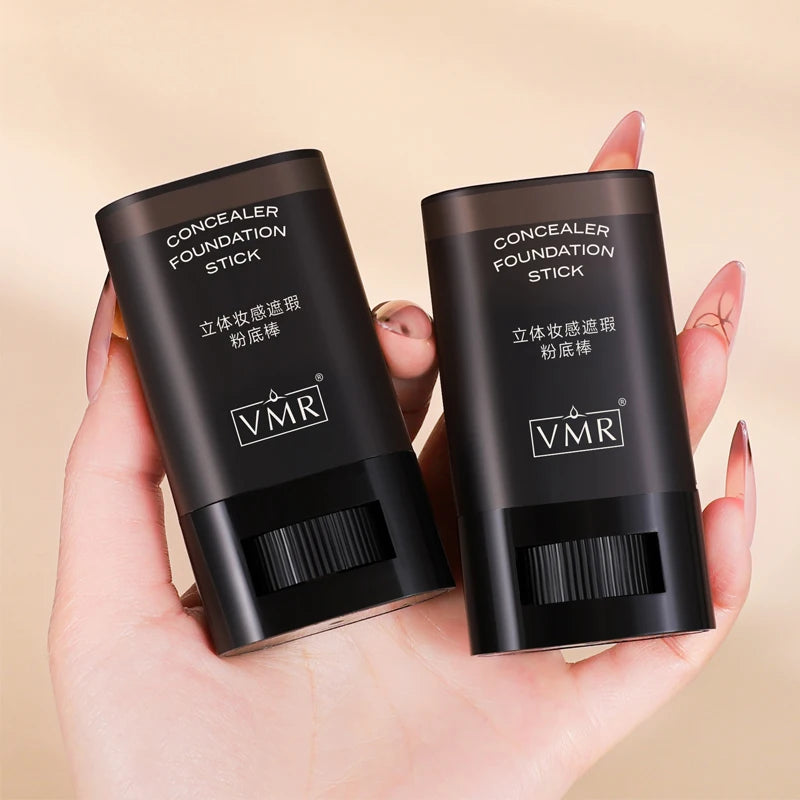 Three-dimensional Concealer Foundation Make-up Stick Waterproof Sweat Qme