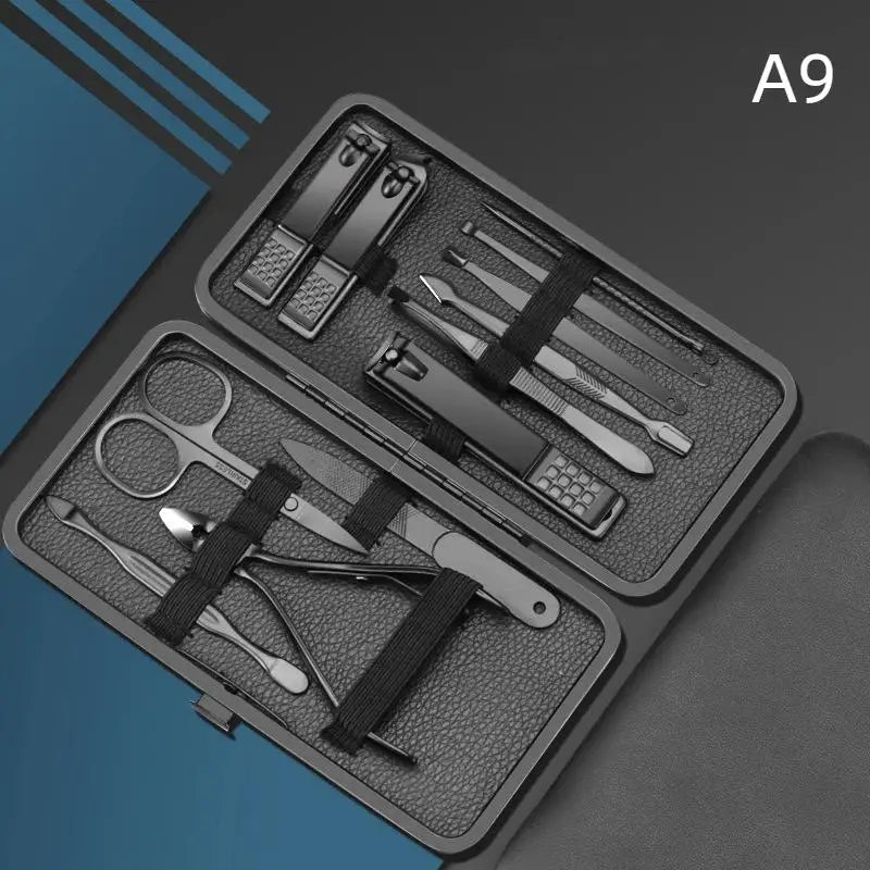 4- Premium Stainless Steel Manicure Professional Nail Clipper Ideal Qme A9