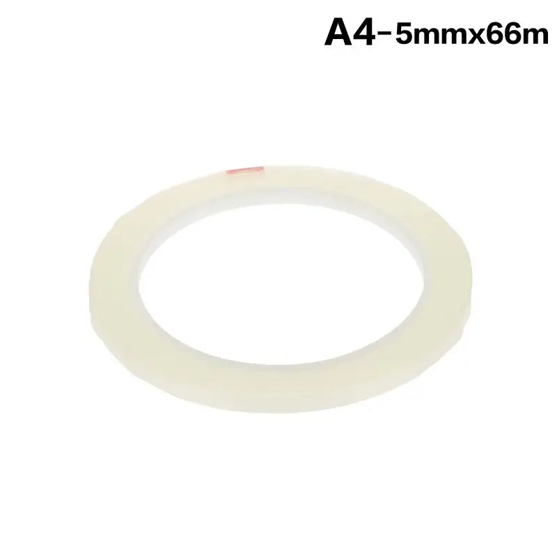 Wear Resistant Desktop Marking Tape 5 66M Self Adhesive Positioning Qme 5mm Transparent