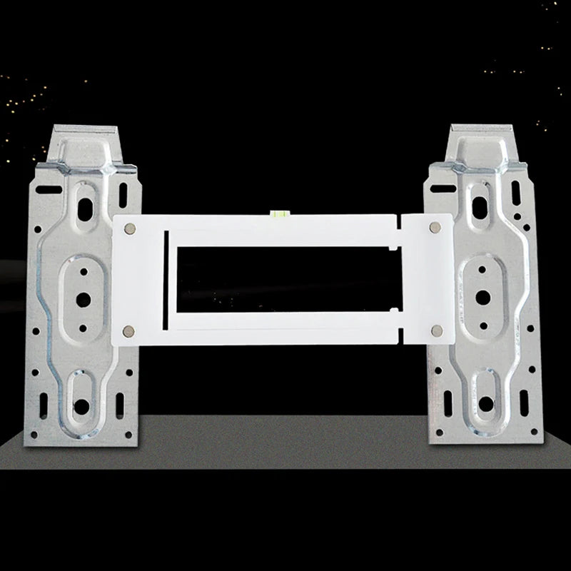1PC Universal Wall Mount Adjustable Support Bracket for Home Split Air Conditioner Indoor Unit with Level Gauge. Qme