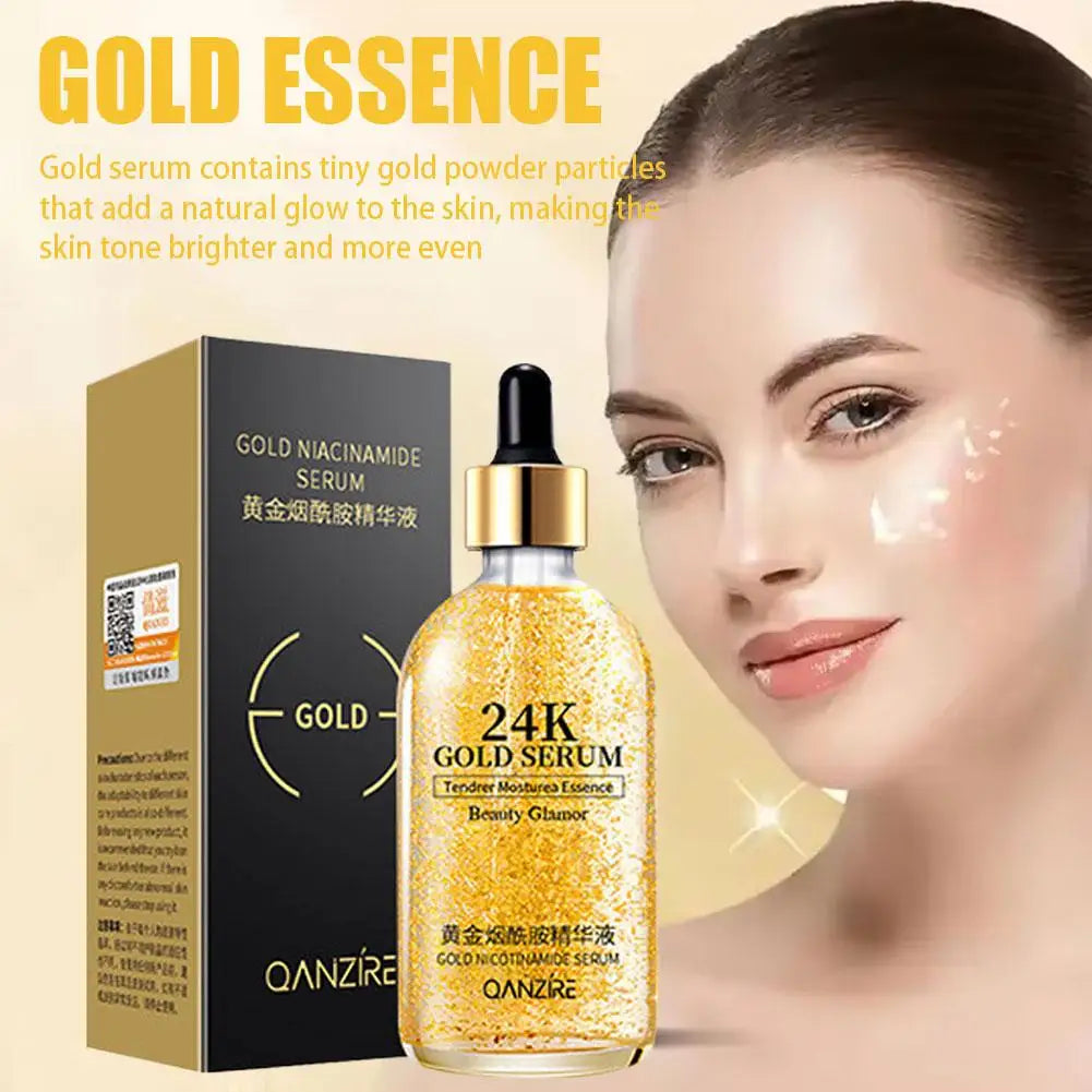 24K Gold Facial Mask Anti-aging Face Moisturizes Skin Helps Reduces Qme