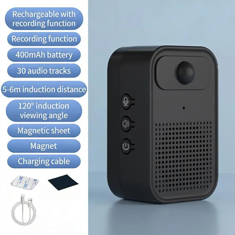 Welcome Door Sensor Store Welcomer Voice Prompter Sensor Infrared Induction Home Outdoor Doorbell Qme A6