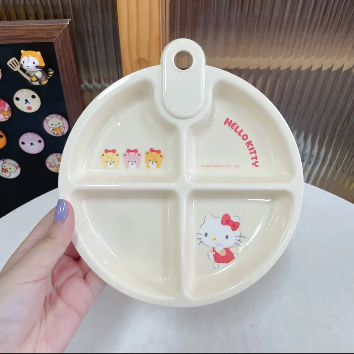 Hello Kitty Cartoon Pill Box Portable Pill Organizer for Women Travel Medicine Storage Box Pill Box Qme 1
