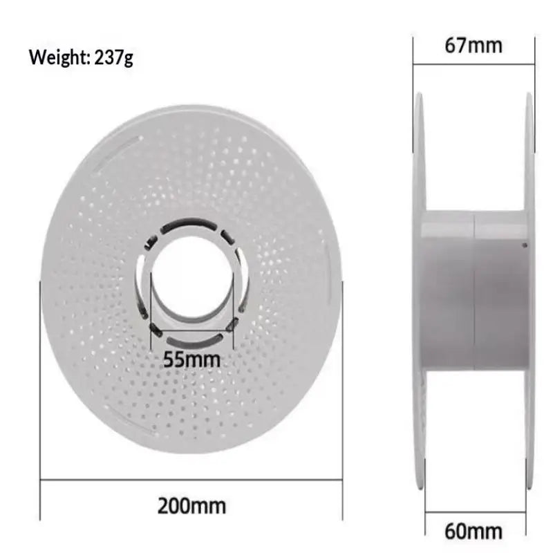 3D Printer Empty Filament Spool Porous Detachable Anti-deformation Qme