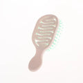 Mini Boar Bristle Hairbrush Women Scalp Massage Detangling Comb Wet Qme Pink